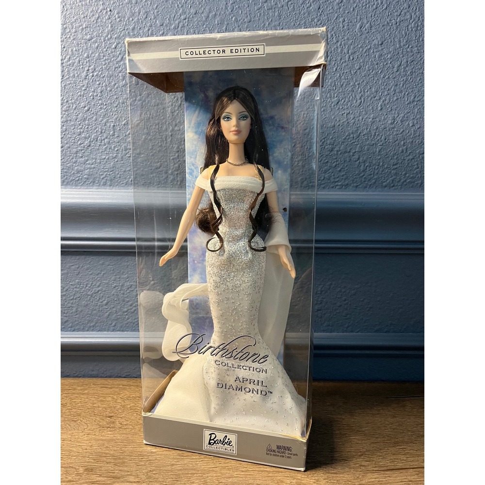 Barbie Collectibles Birthstone Collection April Diamond Doll Collector‎ Edition